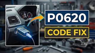 How To Fix P0620 Code - Generator Control Circuit Malfunction Alternator Repair