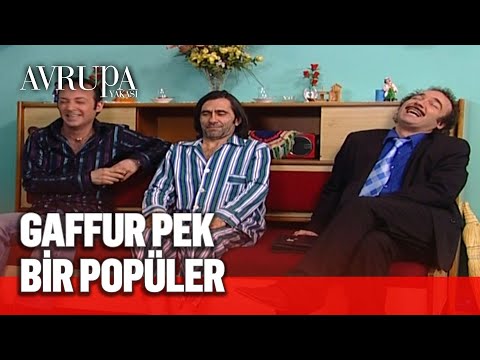Sacit Kral ve Gaffur dost oluyor - Avrupa Yakası