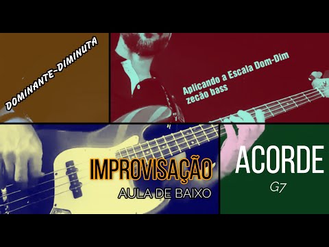 COMO APLICAR - ESCALA - DOMINANTE DIMINUTA (G7)