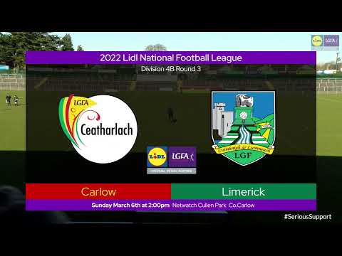 2022 03/06 Carlow v Limerick - Lidl NFL Div 4B