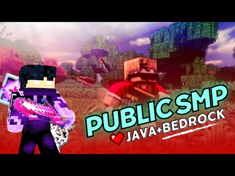 24/7 PUBLIC SMP - JOIN NOW! JAVA + BEDROCK!