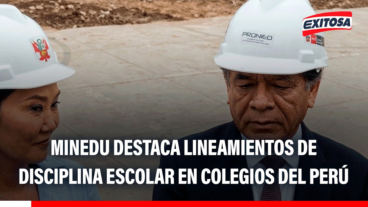 🔴🔵Ministro Chang anuncia que documento oficial sobre nueva pautas disciplinarias estará a fin de mes