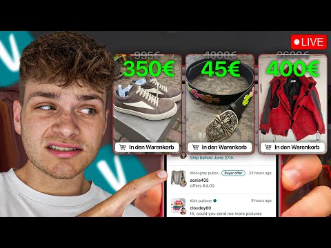 CRAZY STEALS & FAKE GEKAUFT..🤬 XXL 1000€ Vinted Live Shopping🛍️ | Jan