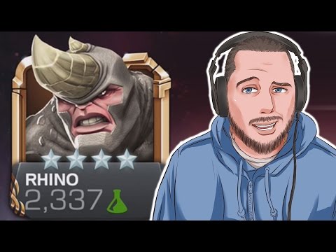 4 STAR RHINO RANK UP | MARVEL Contest of Champions Gameplay (rank 2)
