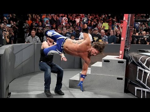 Dean Ambrose vs AJ Styles - TLC 2016 Highlights HD