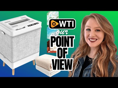 35L Towel Warmer Gift Set – Family-Sized Foldable Design with Window - WTI product video review