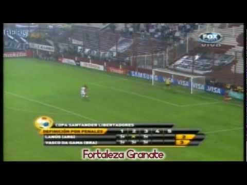 Lanús 2 (4) - Vasco da Gama 1 (5) Definición por penales