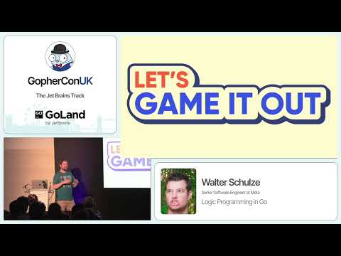 Logic Programming in Go - Walter Schulze