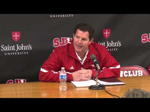New SJU Head Football Coach Press Conference - Dec. 28, 2012