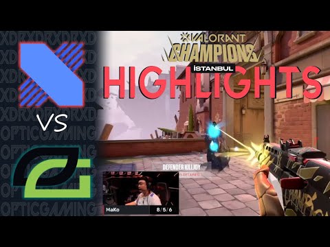 [OpTic Gaming vs DRX] Playoffs - HIGHLIGHTS | Valorant Champions 2022