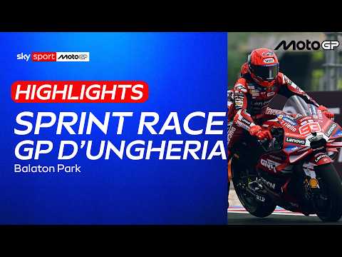 MotoGP, GP d'Ungheria: gli highlights della Sprint Race al Balaton Park