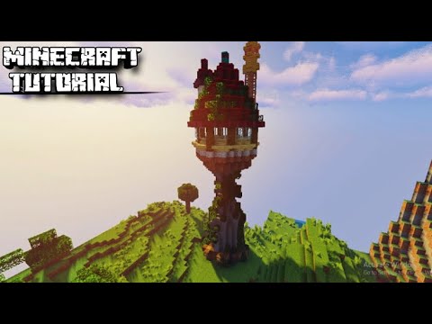 UNBELIEVABLE Tower Witch Build in Minecraft!