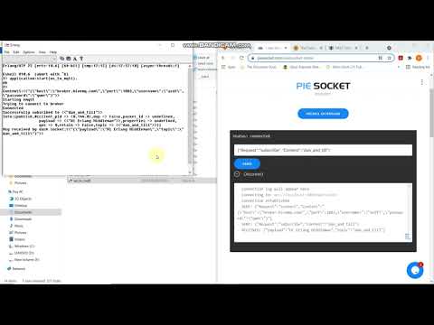 Websocket to MQTT TCP socket Erlang Middleman - How to guide