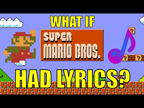 Super Mario Bros. ost WITH LYRICS!