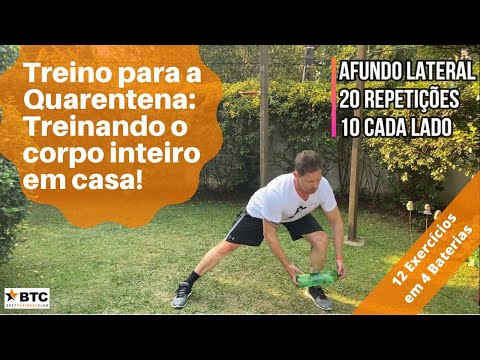 TREINO PARA QUARENTENA: TREINANDO O CORPO TODO EM CASA - Mario Xuxa