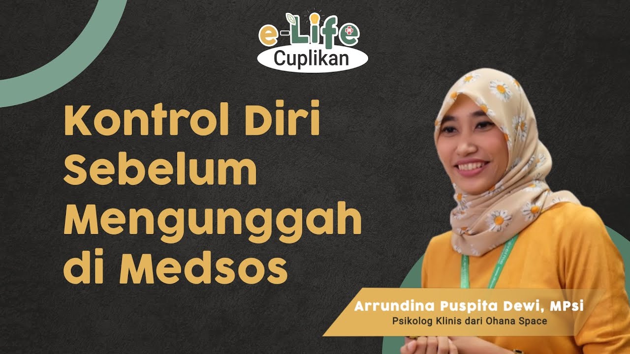 Kontrol Diri Sebelum Mengunggah di Medsos