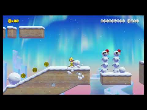 Eric's Super Mario Maker 2 Levels: Snow Pokey Summit