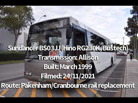 Sundancer BS03JJ (Hino RG230K, Allison, Bustech)