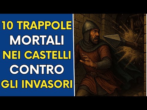 10 trappole mortali nei castelli contro gli invasori