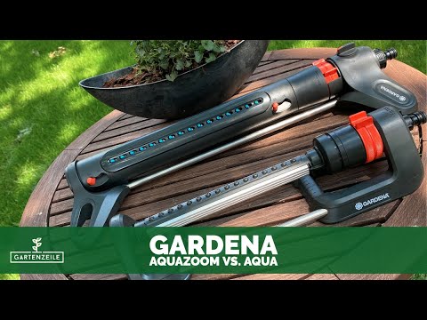 AquaZoom M vs Aqua M - Welcher Viereckregner von Gardena ist besser - und warum? Unsere Empfehlung!