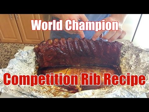 World Champion Competition Rib Recipe - Smokin' Hoggz - Secrets of Smoking