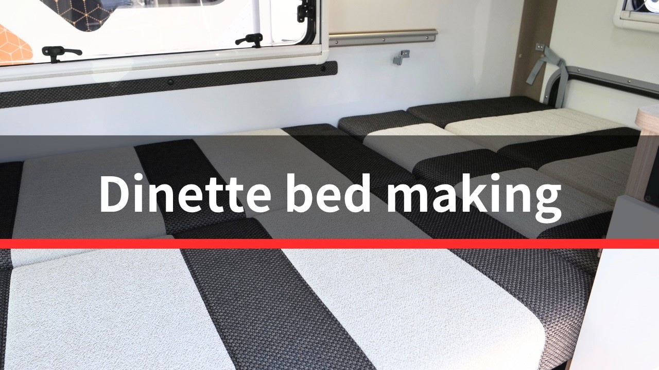 Dinette bed making