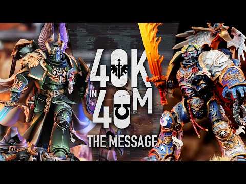 Brother, we need to talk. Dark Angels vs Ultramarines Warhammer 40k in 40m Battle Report
