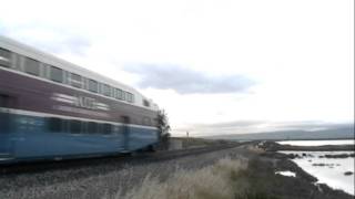 preview picture of video 'ACE F40PH-3C 3105 Leads Train 3 Through Alviso, Sweet K5LA'