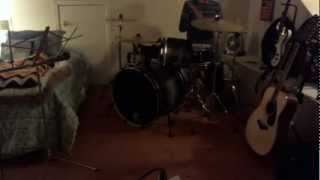 Knapsack - Heart Carved Tree (Drum Cover)