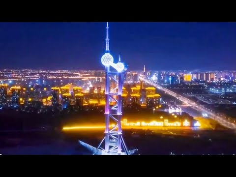 Daqing é uma área urbana na província de Heilongjiang. China. Daqing City Дацин (2780000)