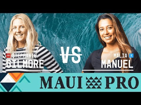 Stephanie Gilmore vs. Malia Manuel - FINAL - 2017 Maui Women's Pro