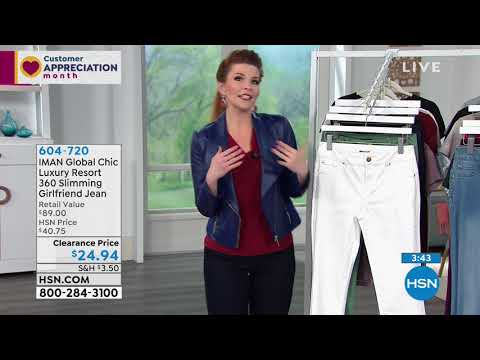 HSN | IMAN Global Chic Fashions Clearance 04.08.2019 - 04 AM