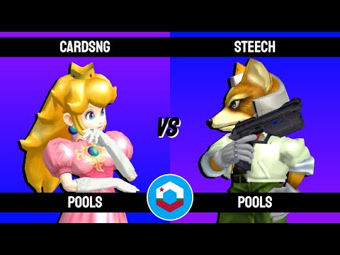 SoCal Melee Arcadian 2022 - CardsNG (Peach) vs. Steech (Fox) - SSBM - Pools