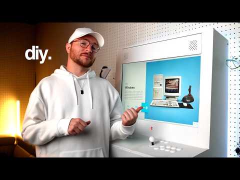 I built my DREAM Arcade Machine from scratch.