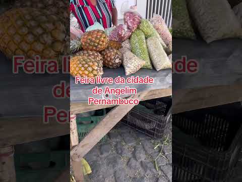 Feira livre da cidade dê Angelim Pernambuco #meunordeste