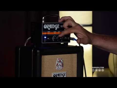 Orange Amplifier Micro Dark 20-Watt Guitar Amp Head and the PPC108 1 x 8" speaker cabinet and CABLE image 5