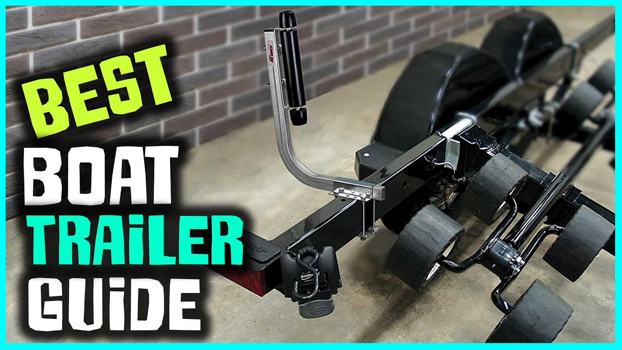 Best Boat Trailer Guide for 2023 [Top 5 Review] - Heavy-Duty Roller Boat Trailer Guide