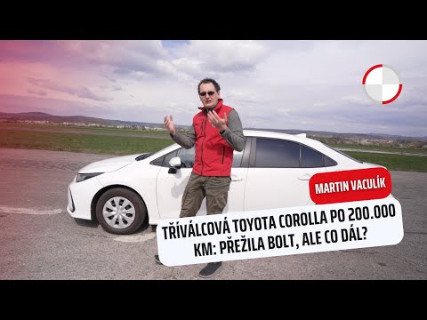 Martin Vaculík prozkoumal tříválcovou Toyotu Corolla po 200.000 km: Přežila Bolt, ale co dál? 
