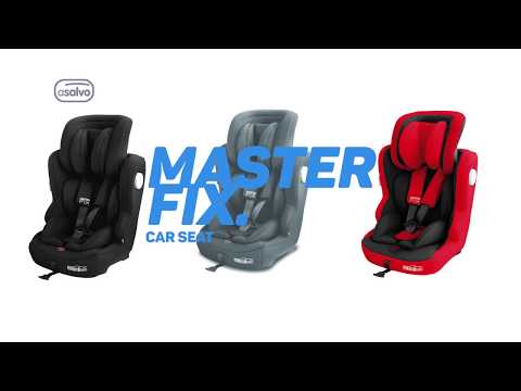 MASTER FIX CAR SEAT | Group 1/2/3 | Asalvo