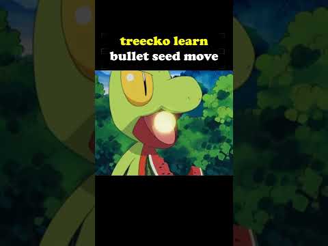 Treecko learn bullet seed attack in hindi #shorts |Cartoons POP