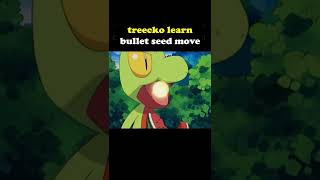 Treecko learn bullet seed attack in hindi #shorts |Cartoons POP