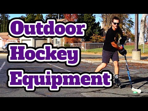 All the Equipment You Need to Play Street Hockey