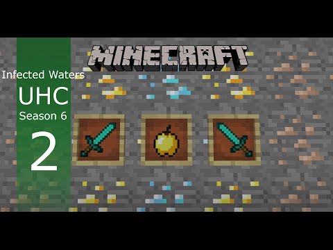 Minecraft: Infected Waters UHC Season 6 Episode 2 - OMG cave where are you!