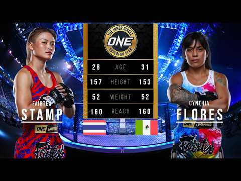 Stamp Fairtex vs Cynthia Flores full fight