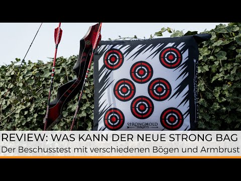 Review: Die Stronghold Targets Strong Bag Rev2 Zielscheibe unter Beschuss! Was hält sie aus?!