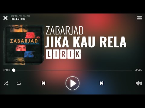 Zabarjad - Jika Kau Rela [Lirik]