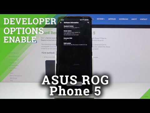 How to Use Developer Options on ASUS ROG Phone 5 – Secret Functionalities