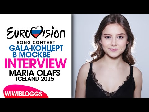 Interview: Maria Olafs (Iceland 2015) GALA-КОНЦЕРТ В МОСКВЕ 2015 | wiwibloggs