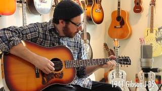 Video thumbnail for Folkway Music - 1941 Gibson J-35 by Folkway Music