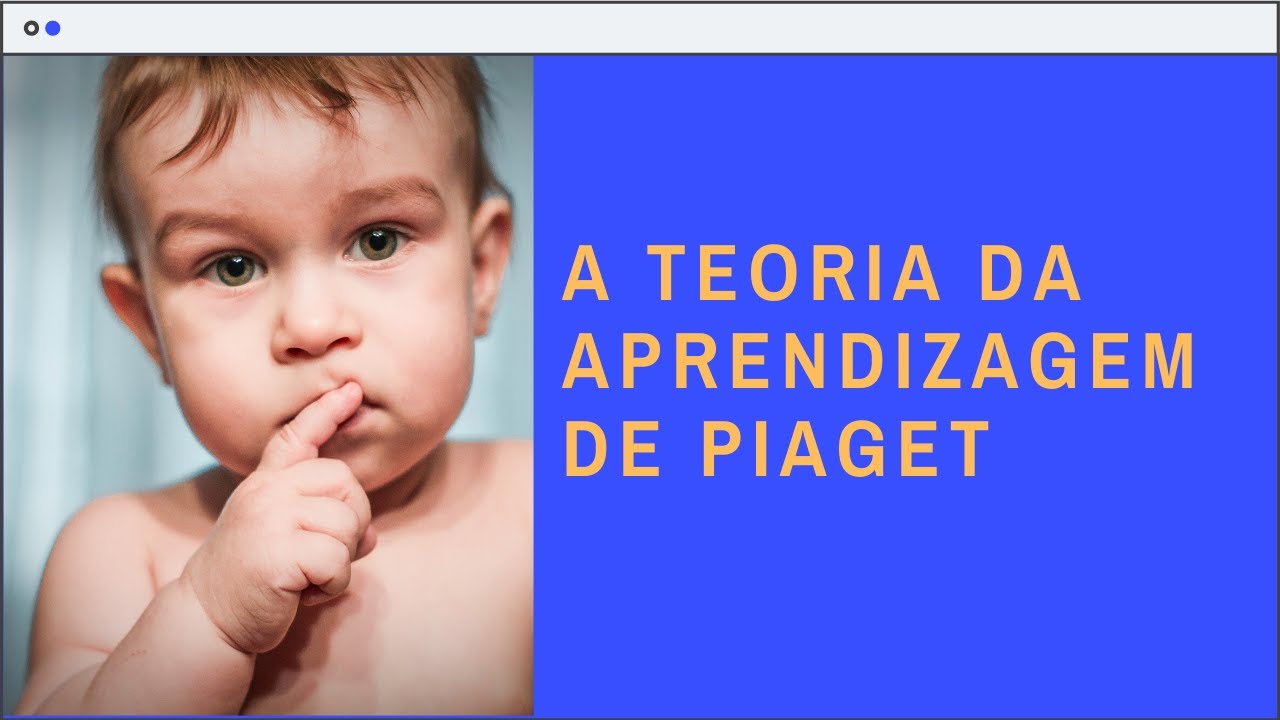 A Teoria da aprendizagem de Piaget (resumo)